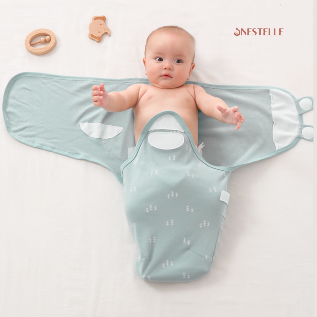 Nestelle Organic Muslin Swaddle Wrap (Set of 3)