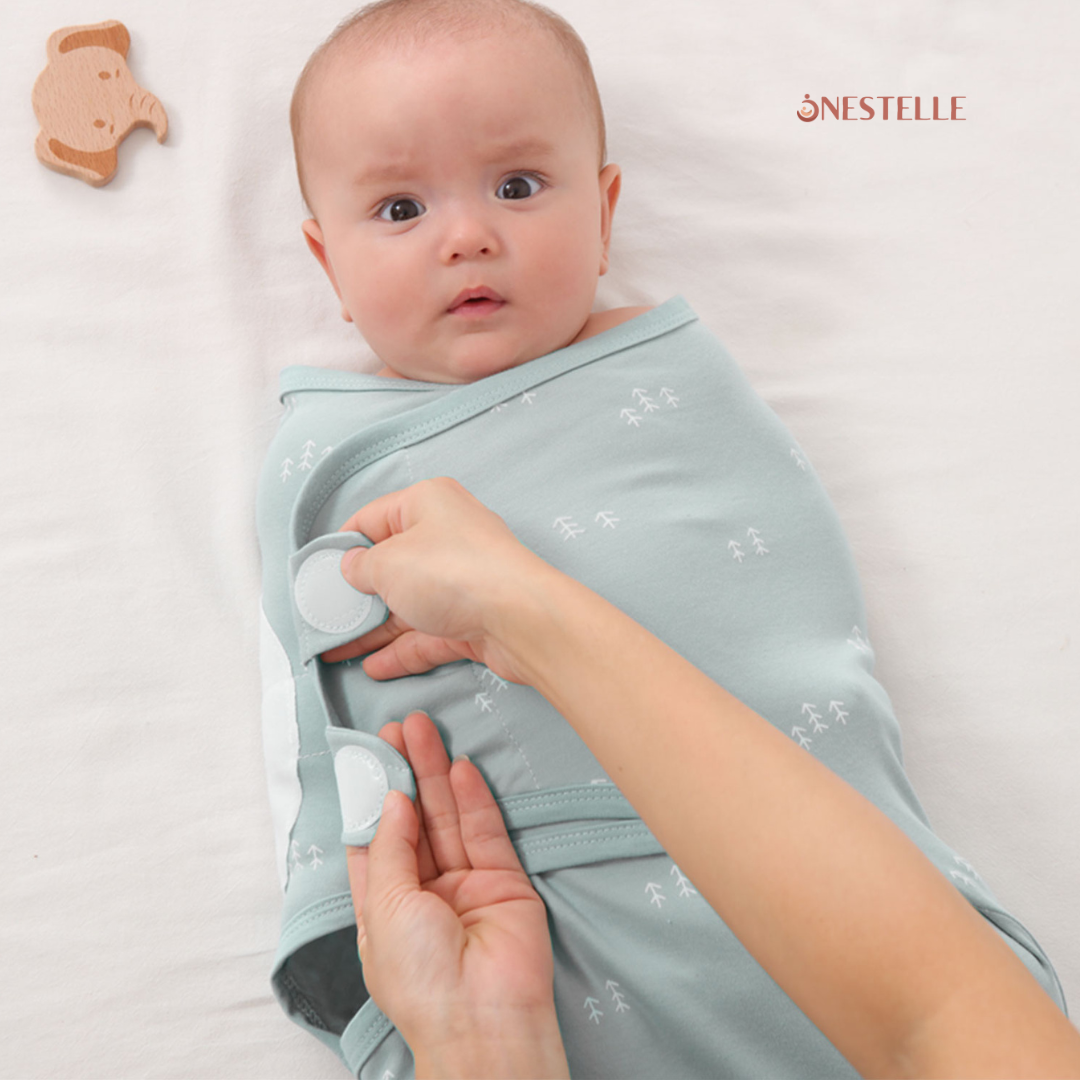 Nestelle Organic Muslin Swaddle Wrap (Set of 3)