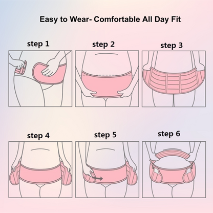 Nestelle - 3 in 1 Belly Support Band (Pregnancy + Postpartum + C-section)