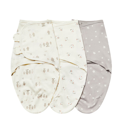 Nestelle Organic Muslin Swaddle Wrap (Set of 3)