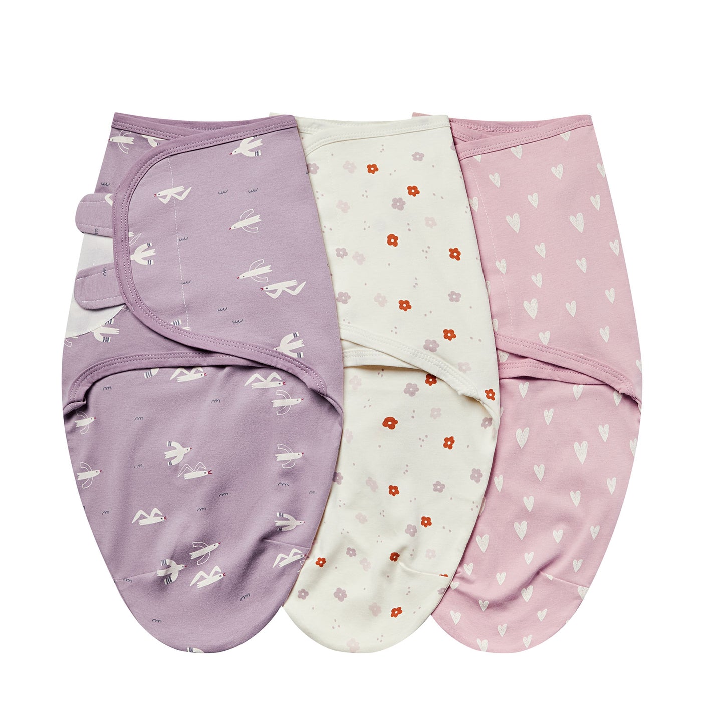 Nestelle Organic Muslin Swaddle Wrap (Set of 3)