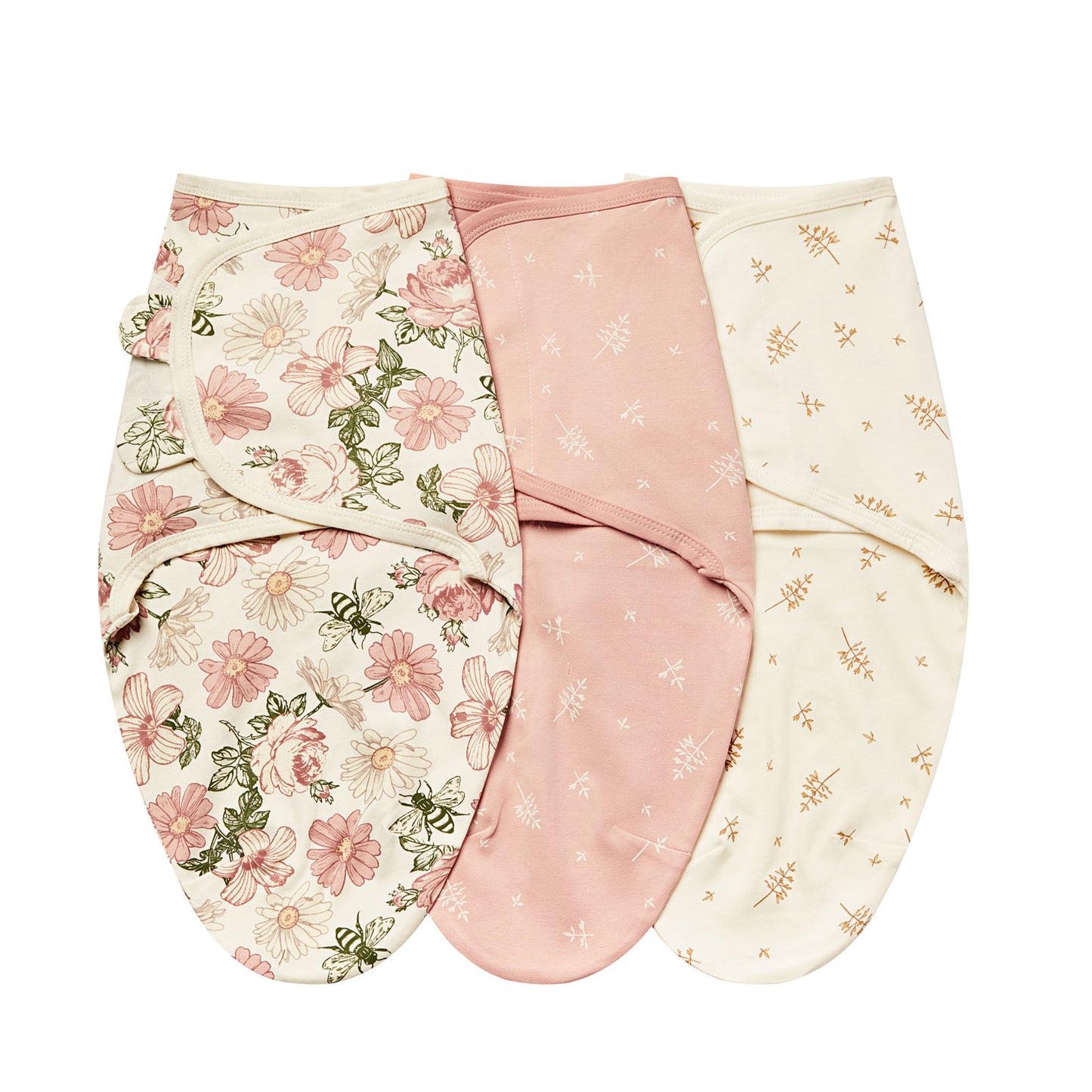 Nestelle Organic Muslin Swaddle Wrap (Set of 3)