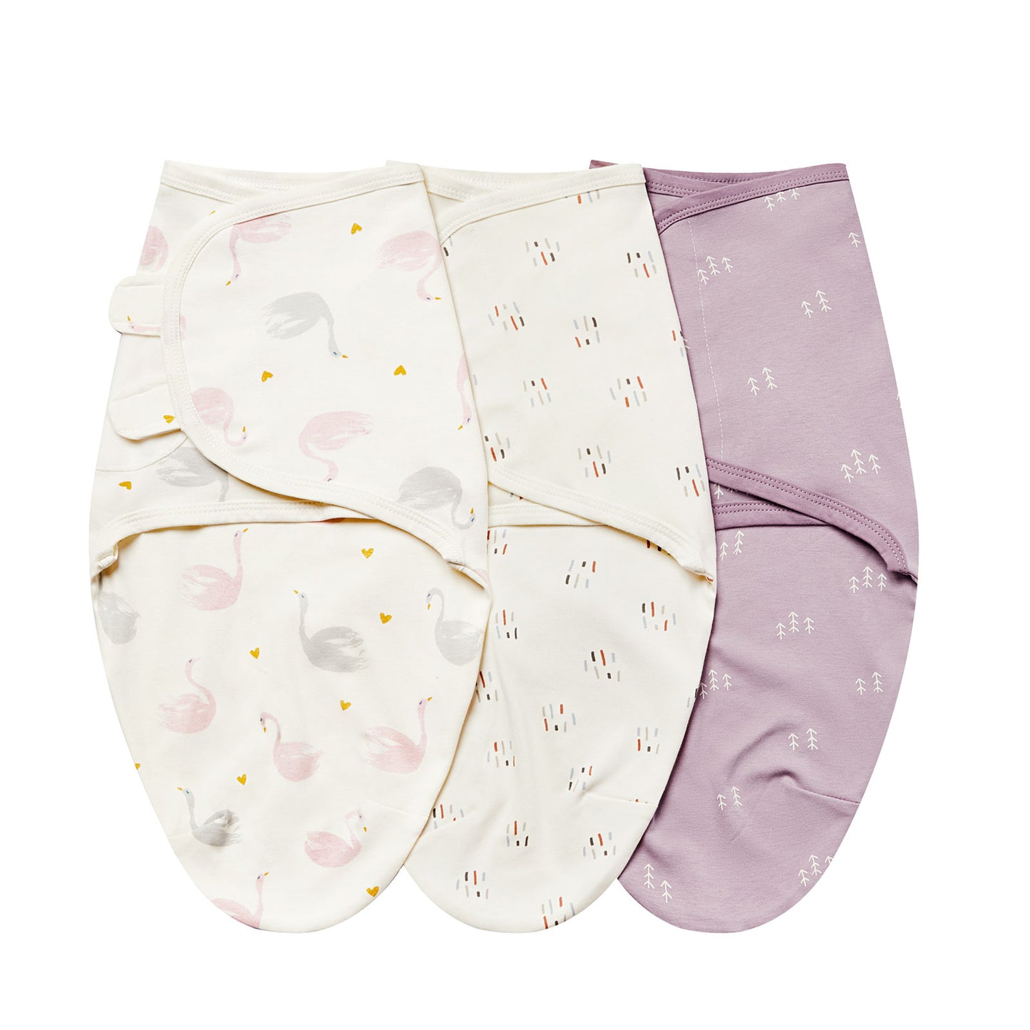 Nestelle Organic Muslin Swaddle Wrap (Set of 3)